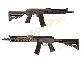 Rifle de airsoft AK74 Tactical, full metal (CM.040I) - negro [CYMA]