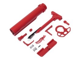 Color-Coordinated Accessory Kit for M4 / M16 Series Airsoft AEG Rifles - red [CYMA]