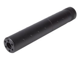 Long metal silencer 195 x 30mm type 