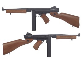 Pistolet-mitrailleur d'airsoft Thompson M1A1 (CM.033) – Entièrement en métal, marquages sous licence [CYMA]
