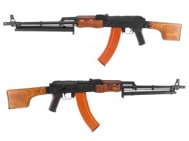 Machine gun RPK - steel, real wood, folding stock (CM.052) [CYMA]