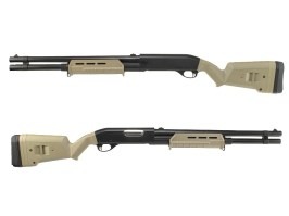 Airsoft MAP style M870 Shotgun, long, ABS (CM.355L) - TAN [CYMA]