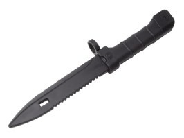 Tactical rubber knife , bayonet for AK47/AKM - Black [CYMA]