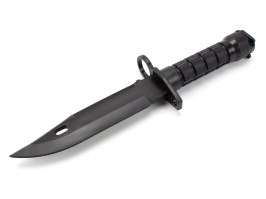Tactical rubber M9 knife, bayonet - Black [CYMA]