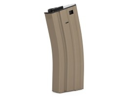 130 rds metal mid-cap magazine for M4 series - TAN [Delta Armory]