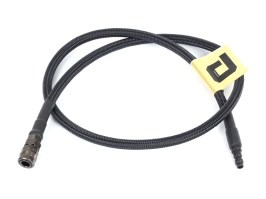HPA QD braided hose, 90 cm - Black [Dominator]