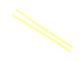 1,5 mm světlovodné vlákno pro mířidla - žlutá [Dynamic Precision]