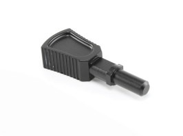 Aluminium 7075 charging handle type B for WE SCAR - black [Dynamic Precision]