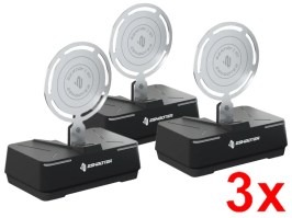 Electronic airsoft training target Sentry 2 BT - Black, SET OF 3 PIECES [E-Shooter]