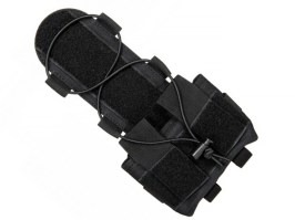 Kapsa na baterii nebo závaží na helmu - černá [EARMOR]