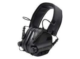 Electronic Hearing Protector M31 with AUX input - black [EARMOR]