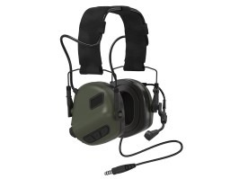 Protecteur auditif électronique M32 PLUS avec microphone - Vert feuillage [EARMOR]