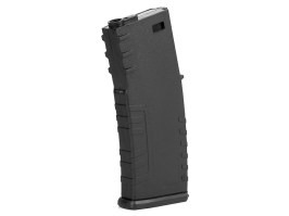 120 rds polymer mid-cap magazine E-Mag for M4, M16 - black [E&C]