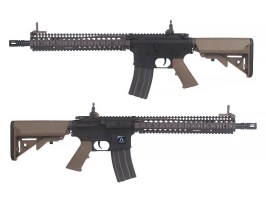 Airsoft rifle MK18 MOD1 12” (EC-620) licensed by COLT - black / DE [E&C]