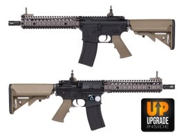 Airsoftová zbraň MK18 MOD1 9” ADVANCED III, Kestrel ECU, 2 zásobníky, COLT - Dual Tone [E&C]