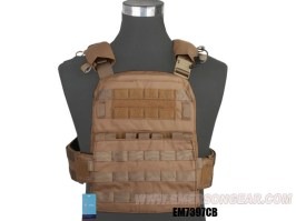 Porte-plaque AVS, version lourde - Coyote Brown [EmersonGear]