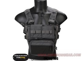 Chest Rig Micro Fight Chissis MK3 - Wolf Grey [EmersonGear]