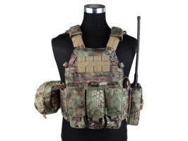 LBT6094A Plate Carrier With 3 Pouches - Mandrake [EmersonGear]