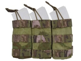 Modular Open Top Triple MAG Pouch - A-TACS FG [EmersonGear]