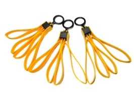 Fold plastic dummy restraints (3pcs) - orange [EmersonGear]