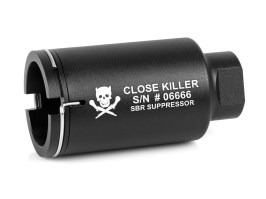 Flash hider M4 Mini Version Close Killer style - noir [Element]