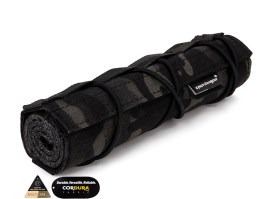 18cm Airsoft Suppressor Cover - Multicam Black [EmersonGear]