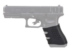 Protiskluzový gumový návlek na pistole Glock - Černý [Big Dragon]