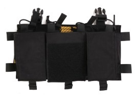 Přední panel MF Style Quad 5.56 pro vestu - černý [EmersonGear]