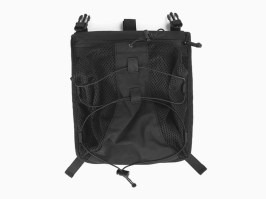 LXB Bungee Pack pro vestu 420 s kapsou na helmu - černá [EmersonGear]