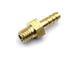 HPA 6 mm hose coupling with plug-in mandrel - male thread M6 [EPeS]