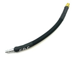 IGL type S&F hose for HPA system - male QD + 1/8NPT - 20cm with braided - Black [EPeS]