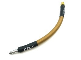 IGL type S&F hose for HPA system - male QD + 1/8NPT - 20cm with braided - Coyote Brown [EPeS]