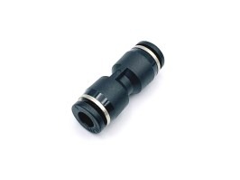 HPA hose coupling double-side straight - 6 mm [EPeS]