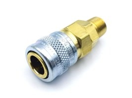 HPA QD socket (Foster) - male 1/8 NPT [EPeS]