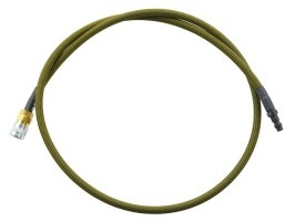 HPA SlimLine hose 100cm with braided - Olive Green [EPeS]