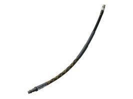 USL SlimLine HPA hose - male QD + 1/8NPT, 25cm with braided - Tiger camo [EPeS]