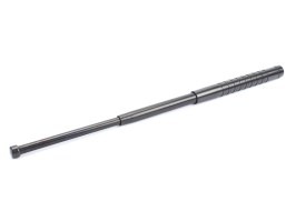 Compact expandable baton 18” ExB-18H, hardened - Black [ESP]