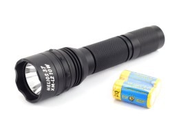 Tactical 10W LED  flashlight HELIOS 10-37, 4 modes [ESP]