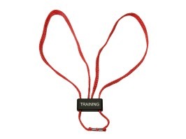 Training textile disposable handcuffs (1 piece) HT-01-T [ESP]