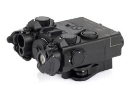 AN/PEQ-15A DBAL-A2 LED svítilna s červeným / IR laserem (RIS) - černá [FMA]