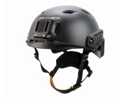 Vojenská helma FAST Base Jump - Černá [FMA]
