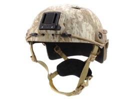 Vojenská helma FAST Base Jump - Digital Desert [FMA]