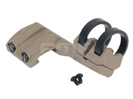 Polymer flashlight rail mount, RIGHT side - DE [FMA]