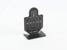 Tin practice target 4 x 6 cm, type A, pack of 6 pieces [FMA]