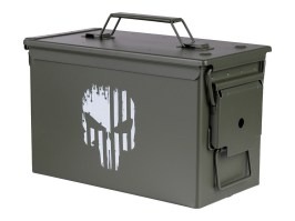 Boîte de munitions, calibre 50 mm - Punish Skull [Fosco]