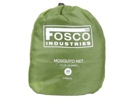Moskytiéra (síť proti hmyzu) pro 2 osoby - zelená [Fosco]