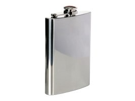 Stainless steel flask 237ml (8oz) - Chrome [Fosco]