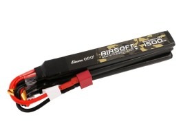 Battery Li-Po 11,1V 1500mAh 25C 115x16x23mm (three-part) - DeanT [Gens ace]