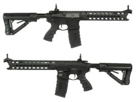 Rifle de airsoft GC16 Predator, Full metal, Gatillo electrónico - negro [G&G]