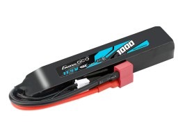 Battery Li-Po 11,4V HV 1000mAh 45C 102x20x17mm - DeanT [Gens ace]